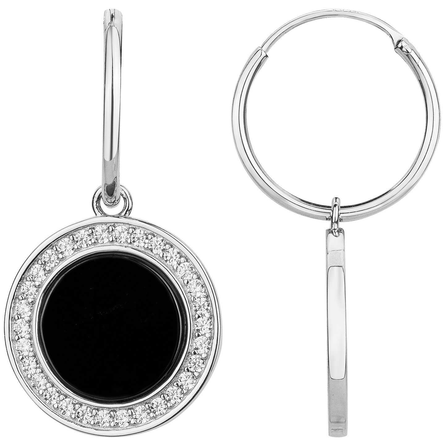 Boucles d'oreilles Victoria Phebus Femme en Argent