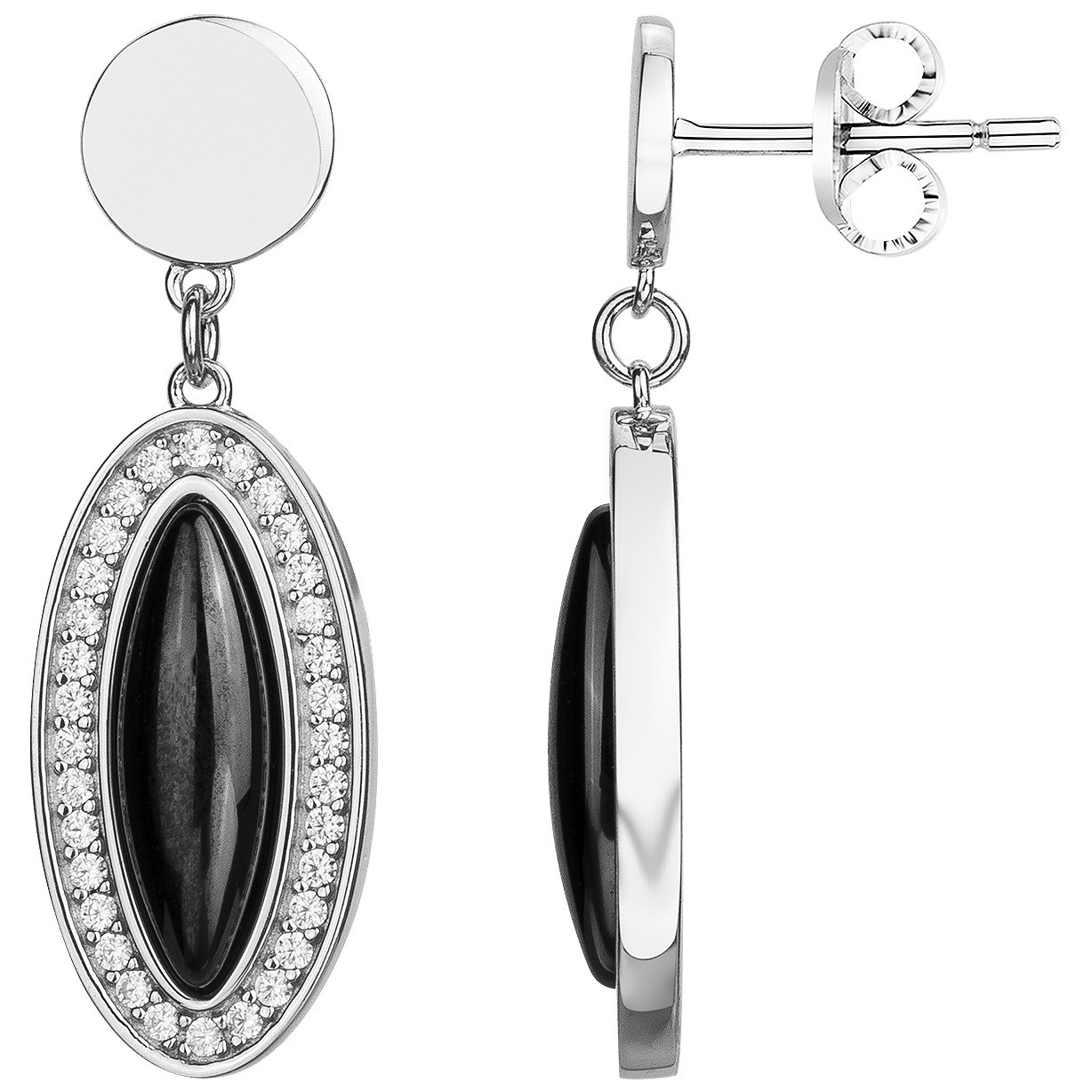 Boucles d'oreilles Aria Phebus Femme en Argent