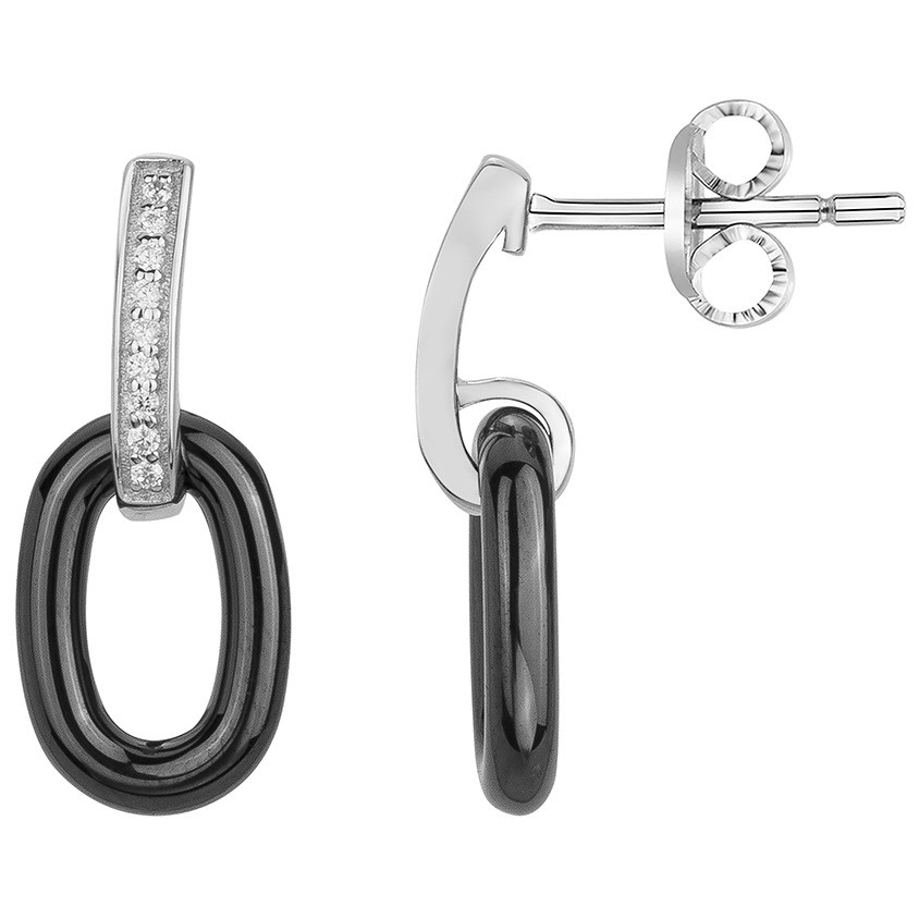 Boucles d'oreilles Jeanne Phebus Femme en Argent