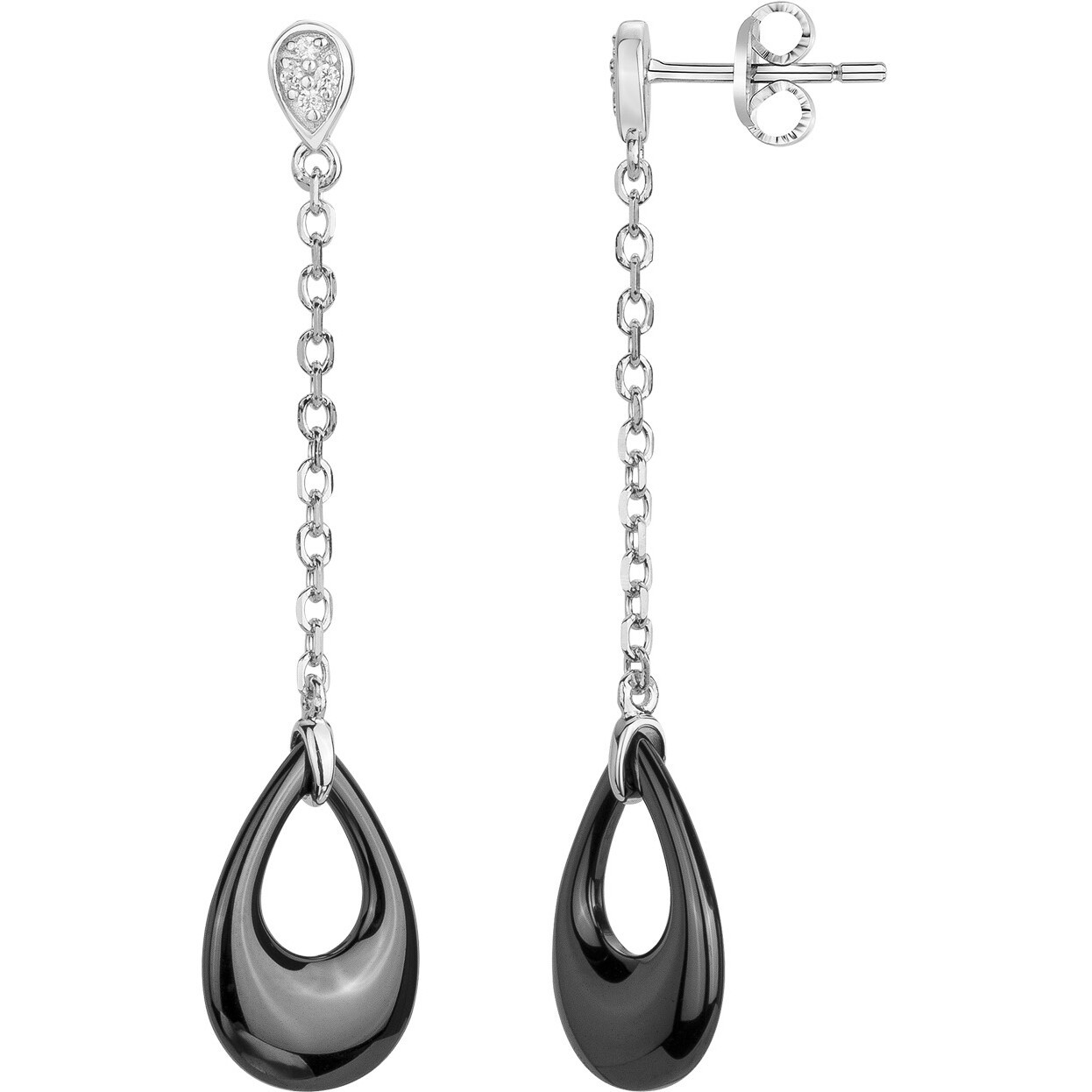 Boucles d'oreilles Phebus Femme en Argent