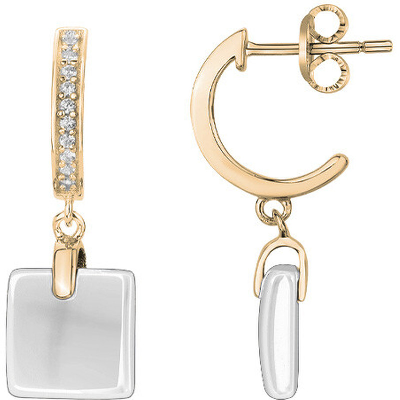 Boucles d'oreilles Phebus Femme en Plaqué Or