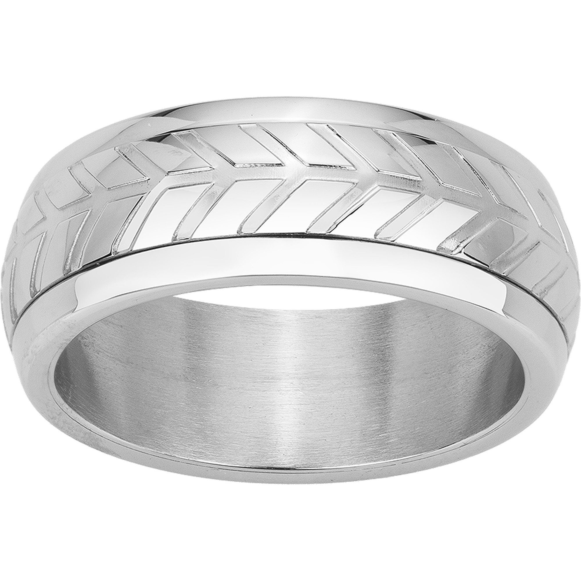 Bague Abelard Phebus Homme en Acier