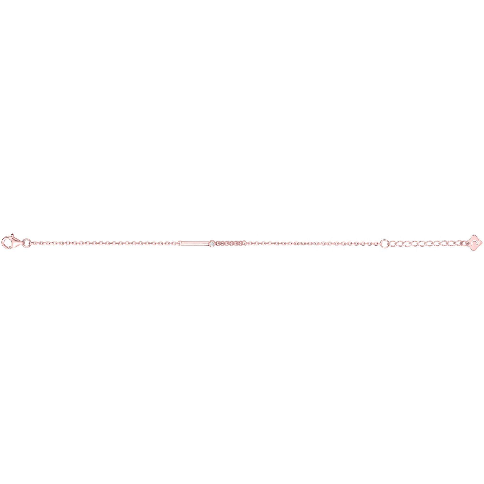 Bracelet Plaqué Or jaune Femme La Garçonne Diamant