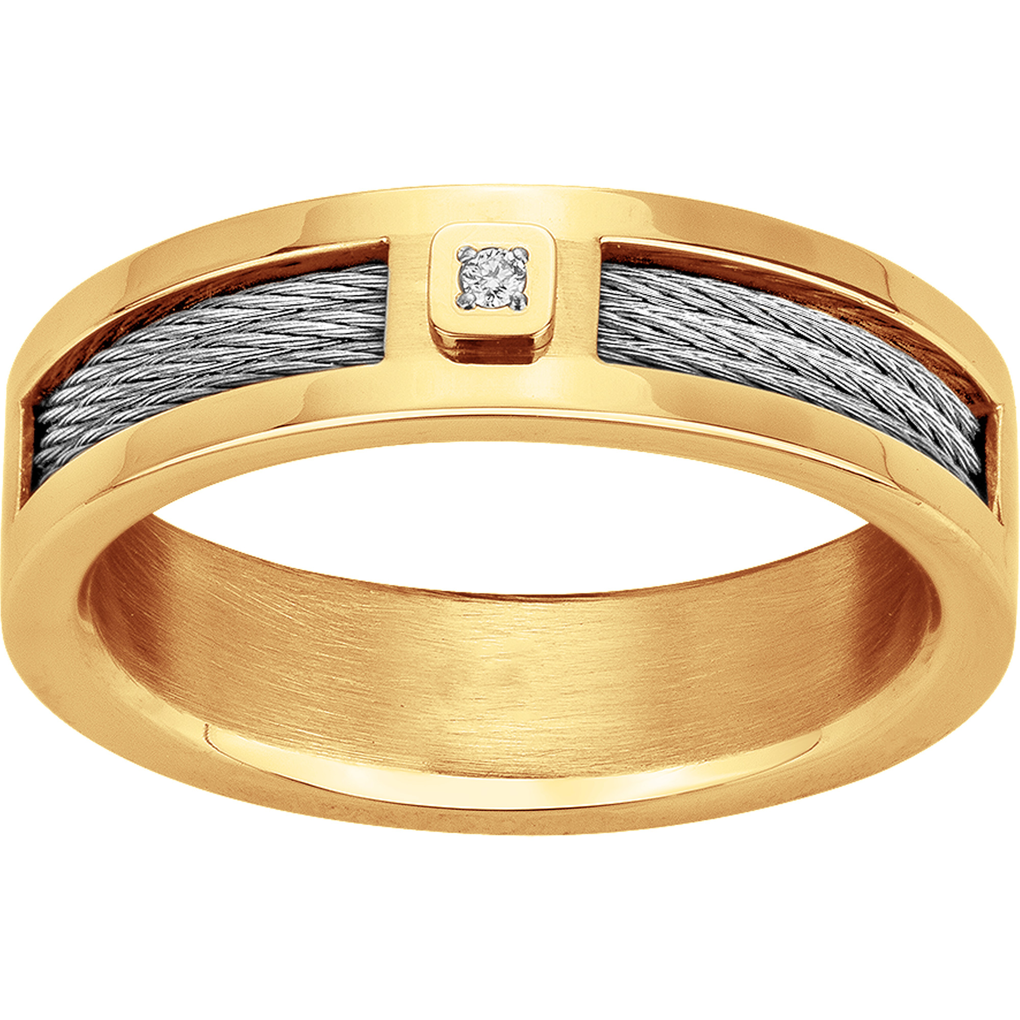 Bague Fabrice Phebus Homme en Acier