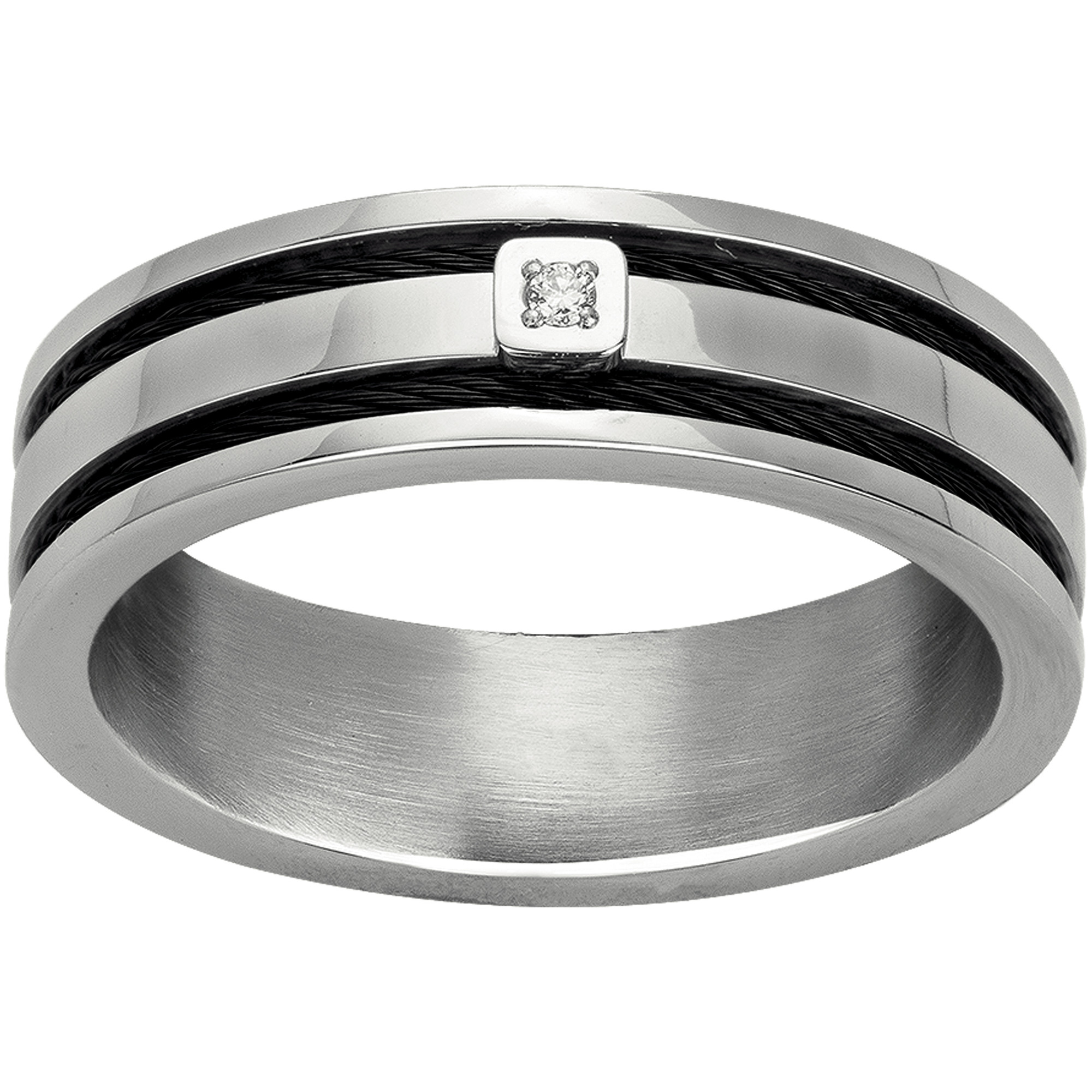 Bague Damien Phebus Homme en Acier