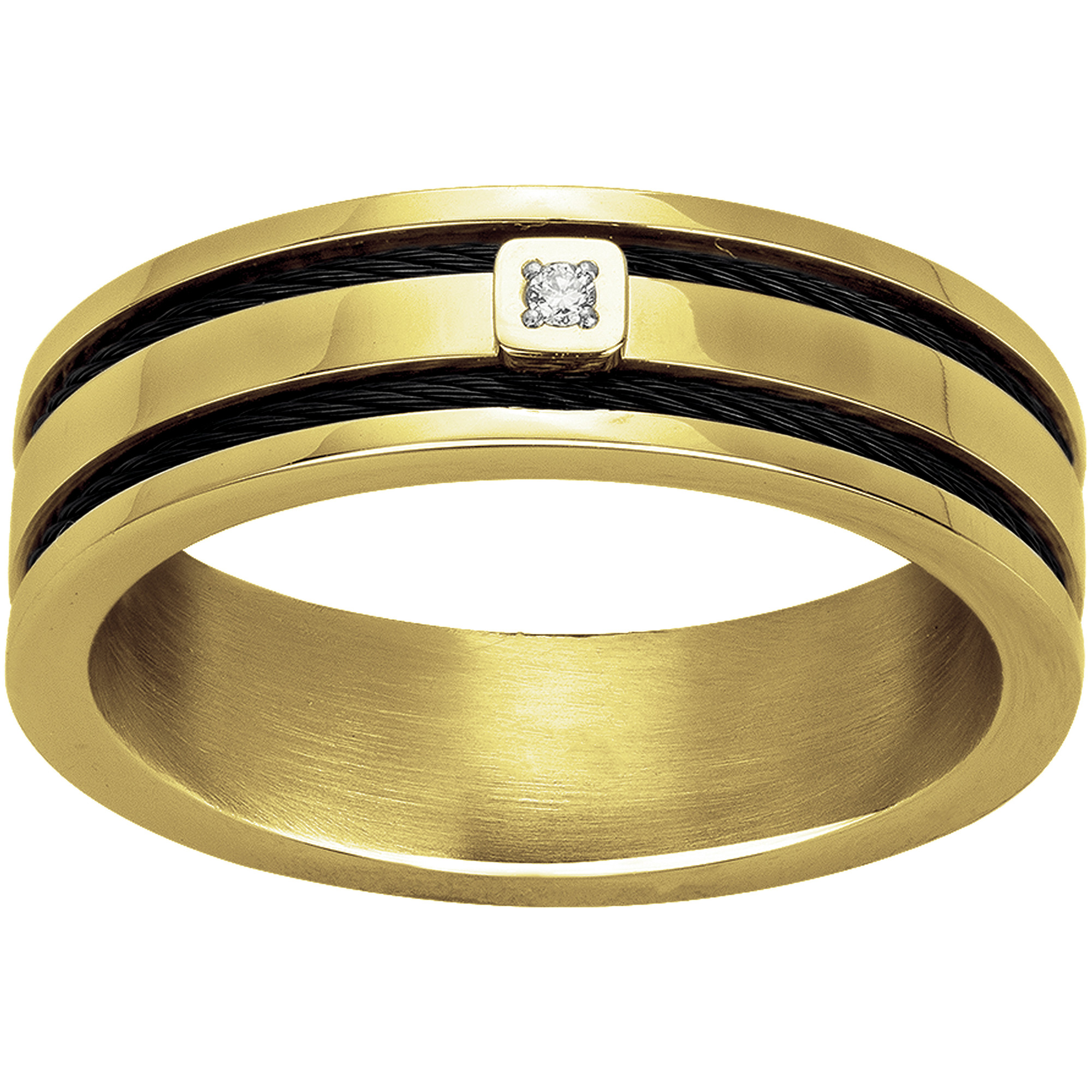 Bague Édouard Phebus Homme en Acier