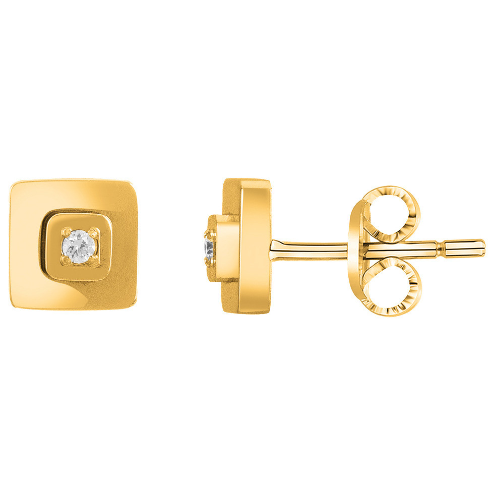 Boucles d'oreilles Jacques Phebus Homme en Acier