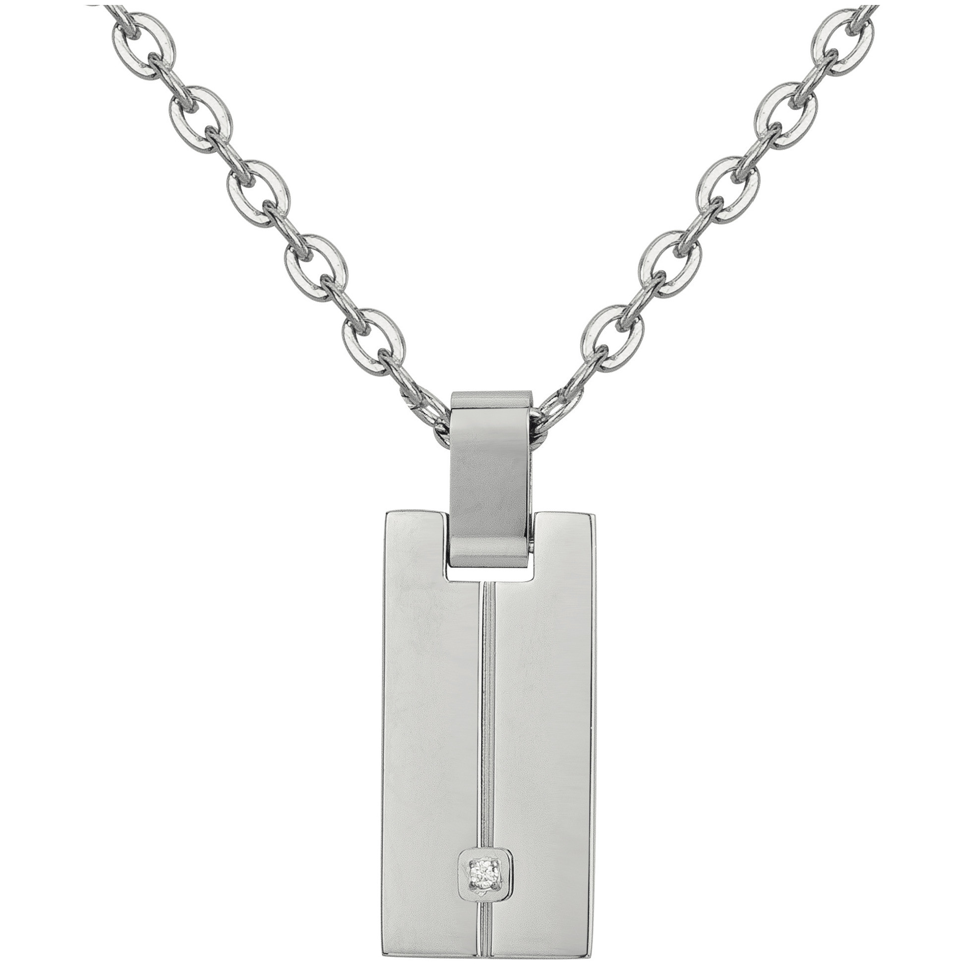 Collier Olivier Phebus Homme en Acier