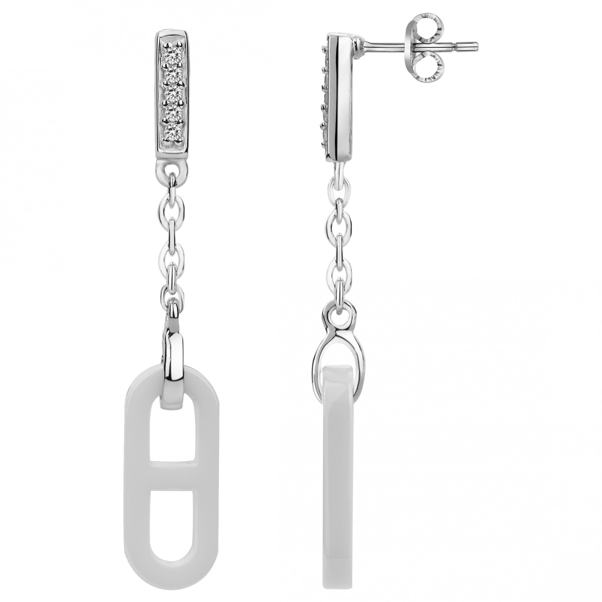 Boucles d'oreilles Argent Femme CERANITY