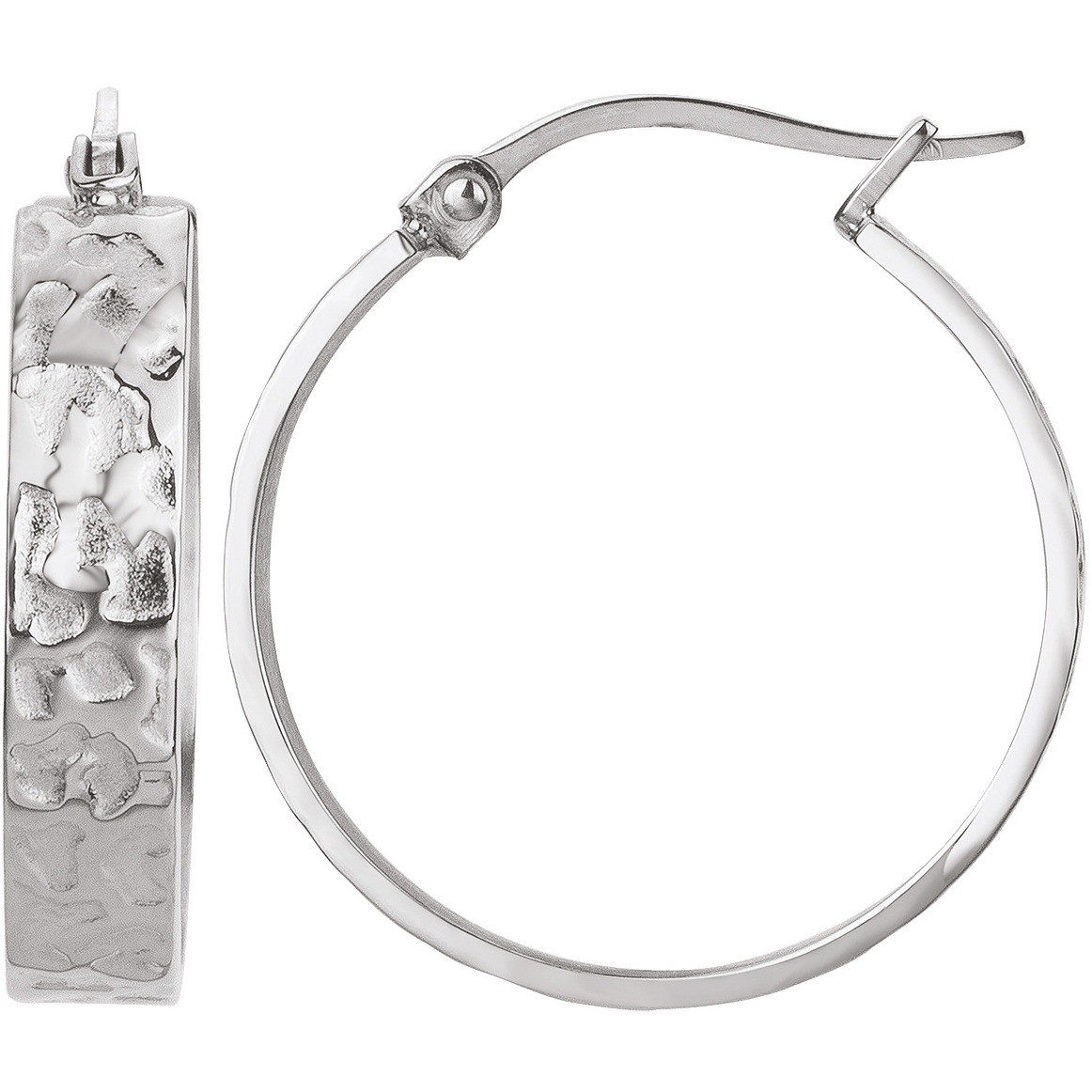 Boucles d'oreilles Phebus Femme en Acier