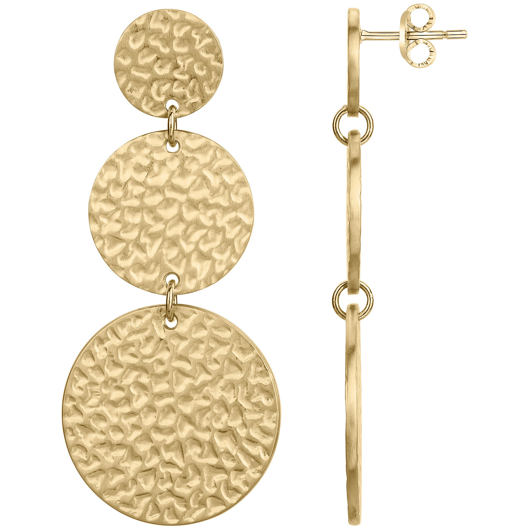 Boucles d'oreilles Naomie Phebus Femme en Acier