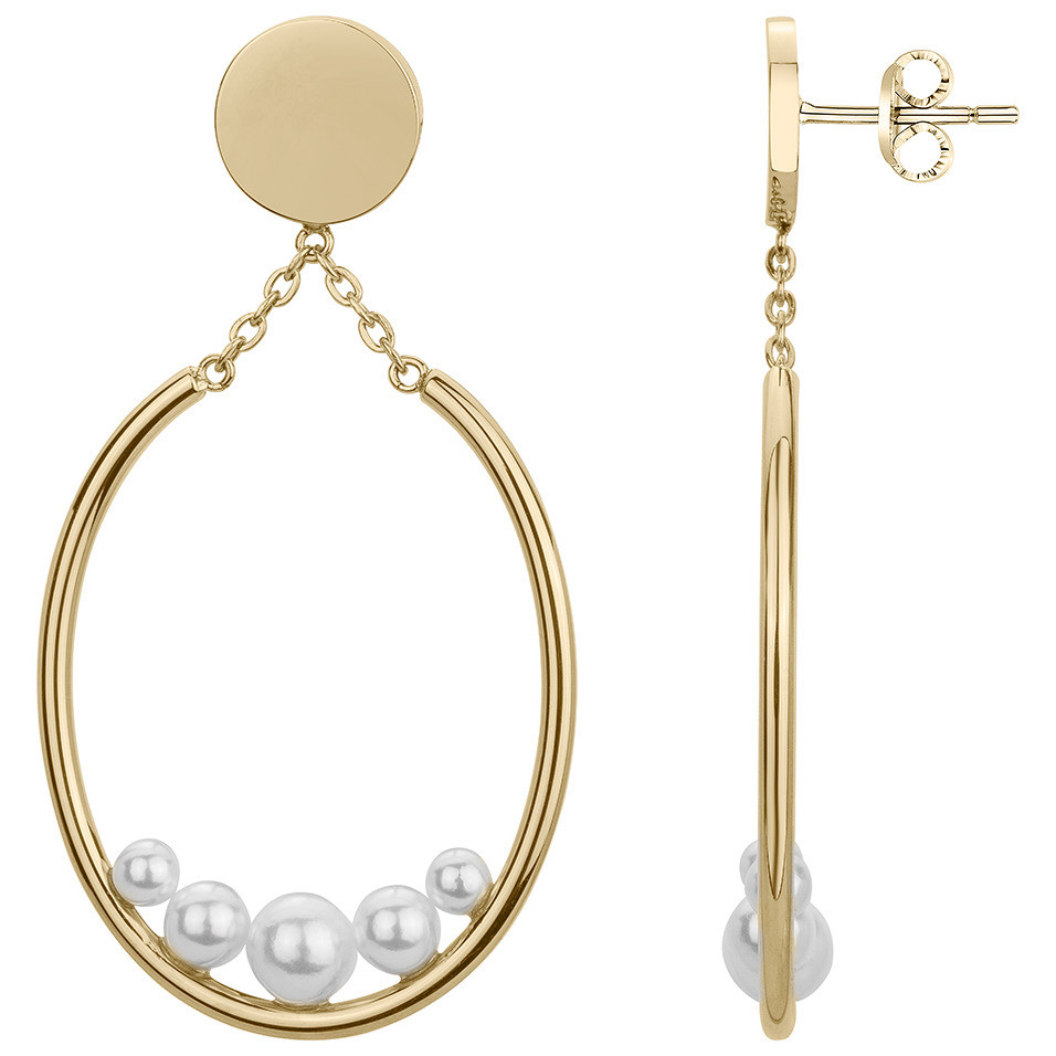 Boucles d'oreilles Amanda Phebus Femme en Acier