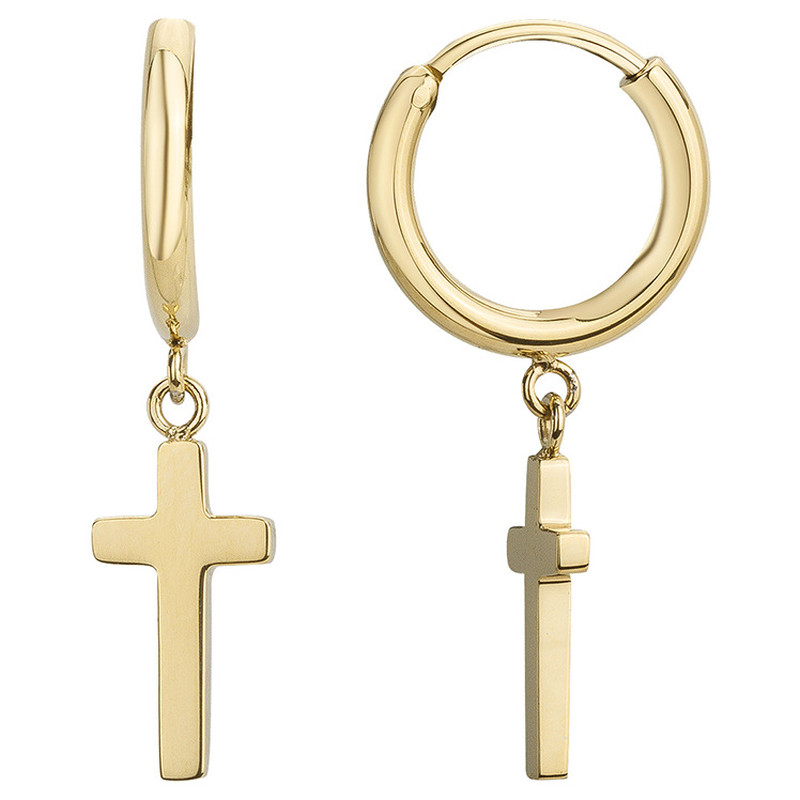 Boucles d'oreilles Pauline Phebus Femme en Acier