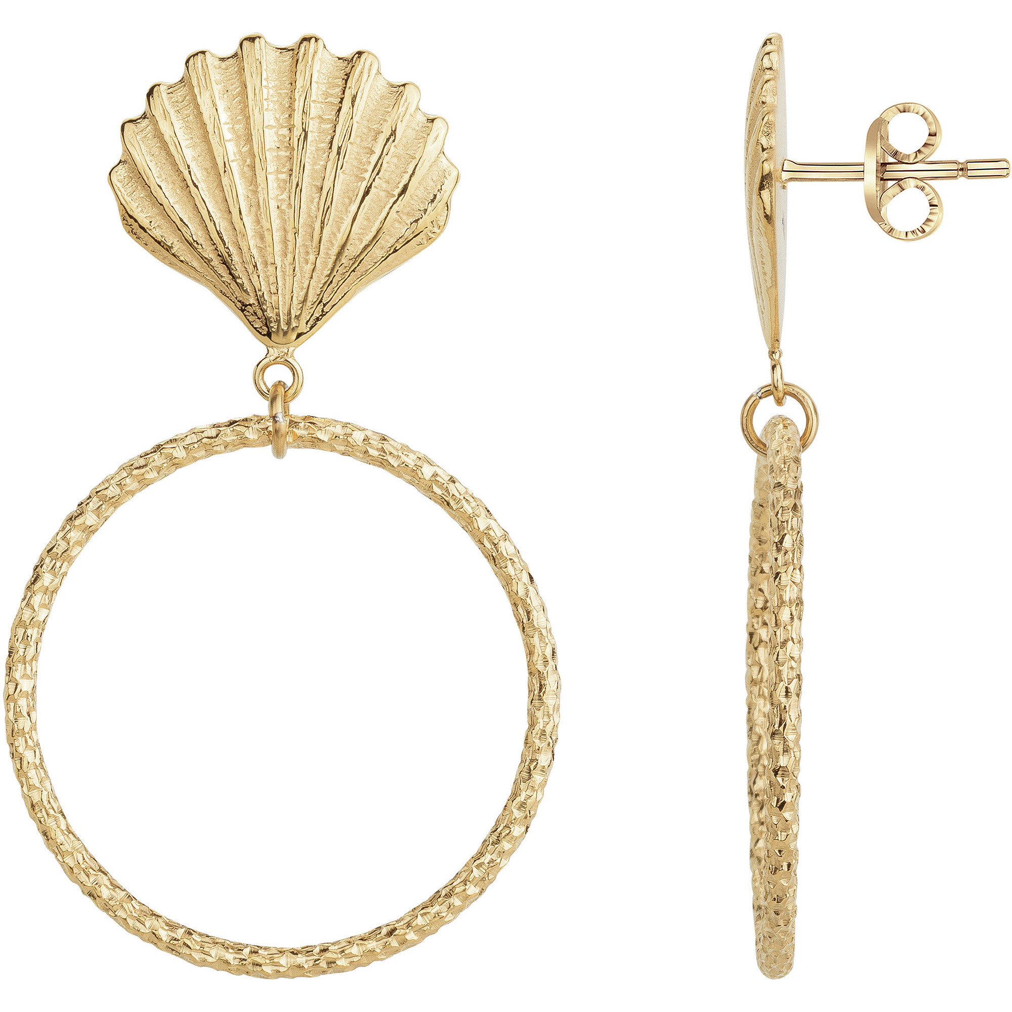 Boucles d'oreilles Phebus Femme en Acier