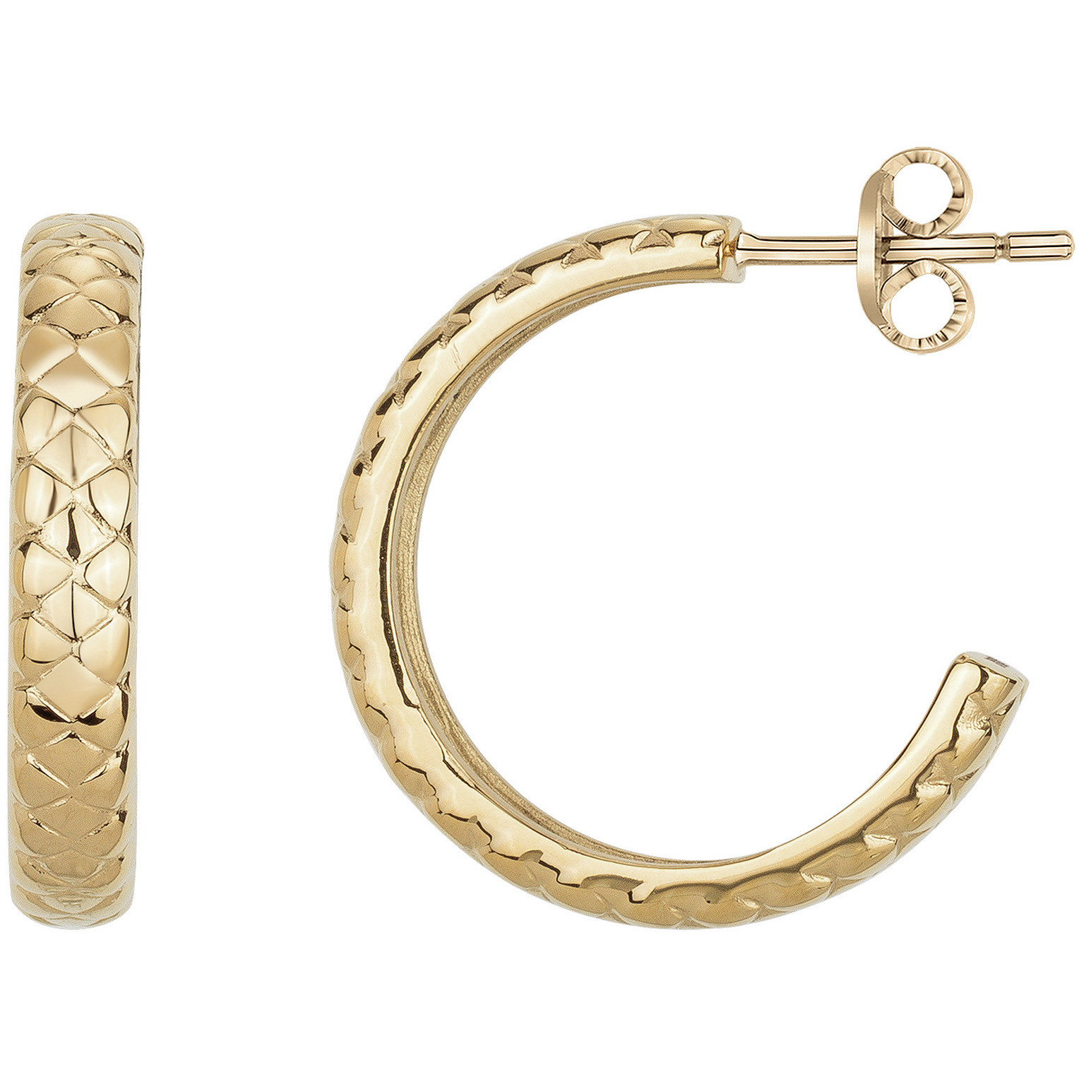 Boucles d'oreilles Phebus Femme en Acier