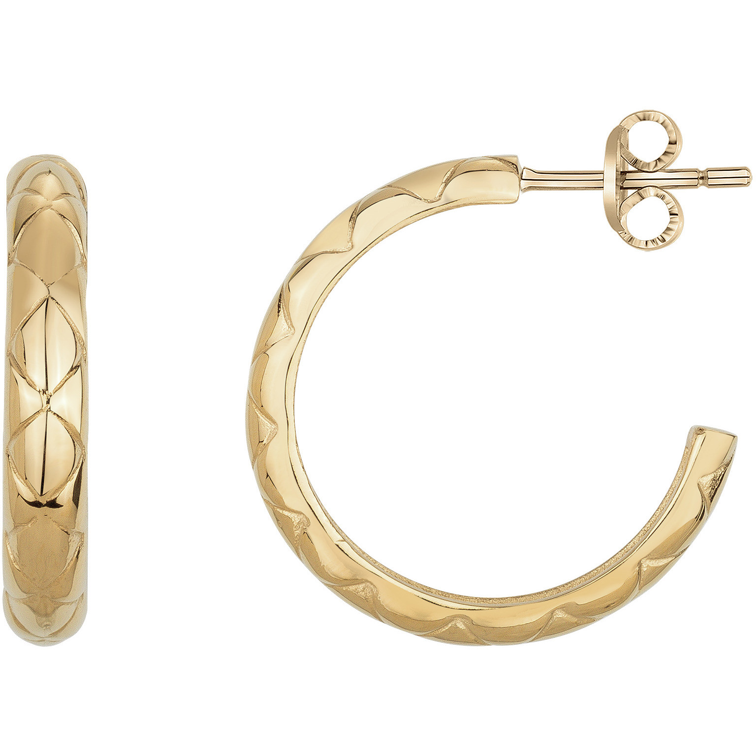 Boucles d'oreilles Phebus Femme en Acier