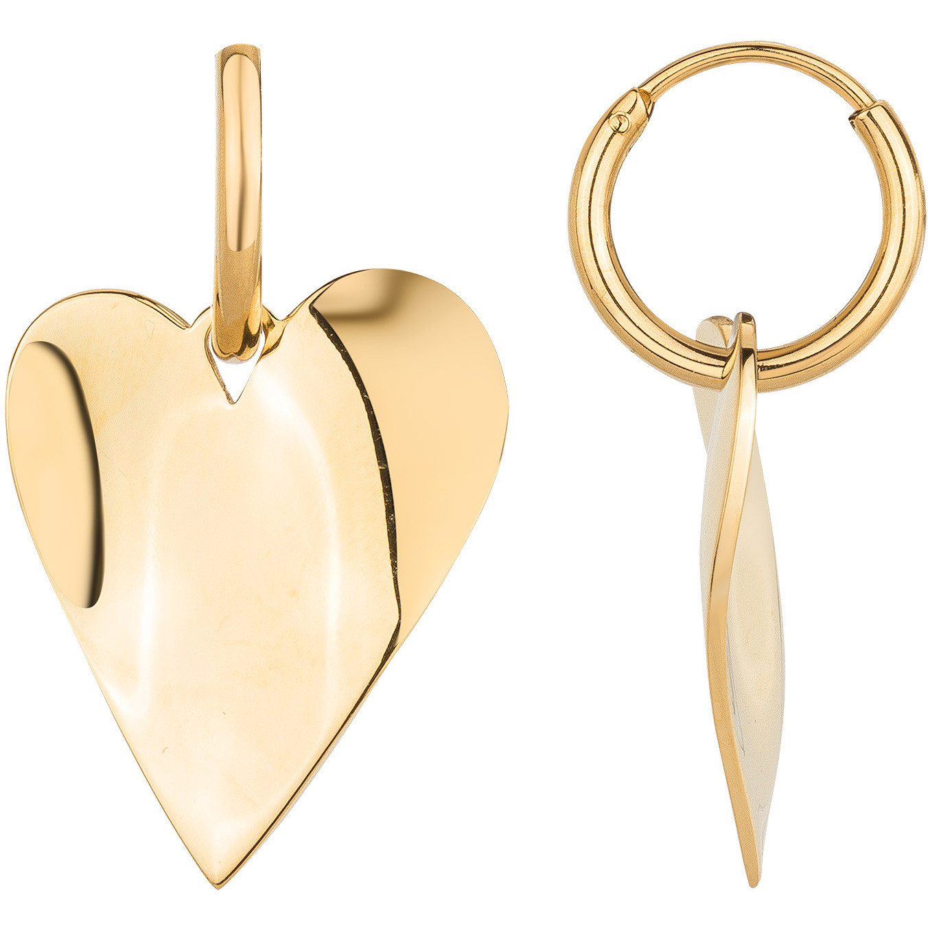 Boucles d'oreilles Phebus Femme en Acier