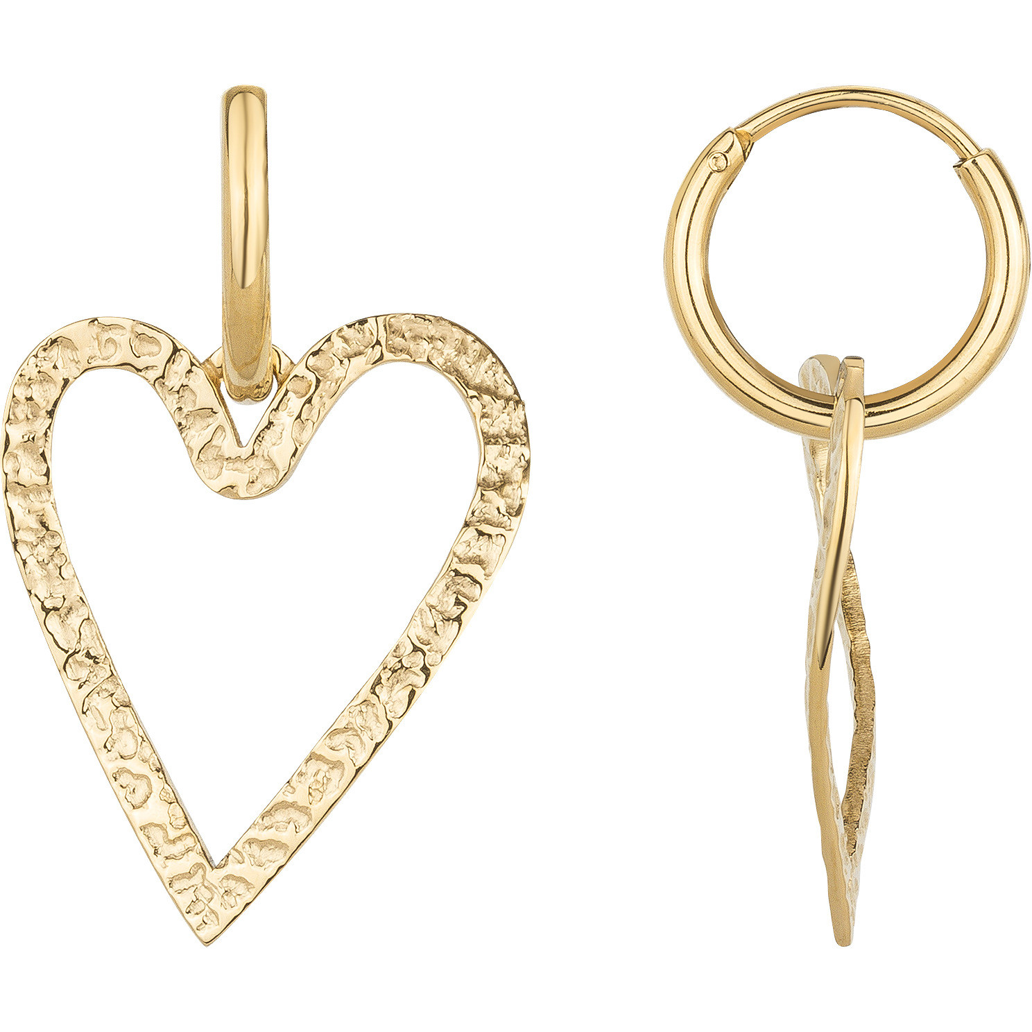 Boucles d'oreilles Phebus Femme en Acier