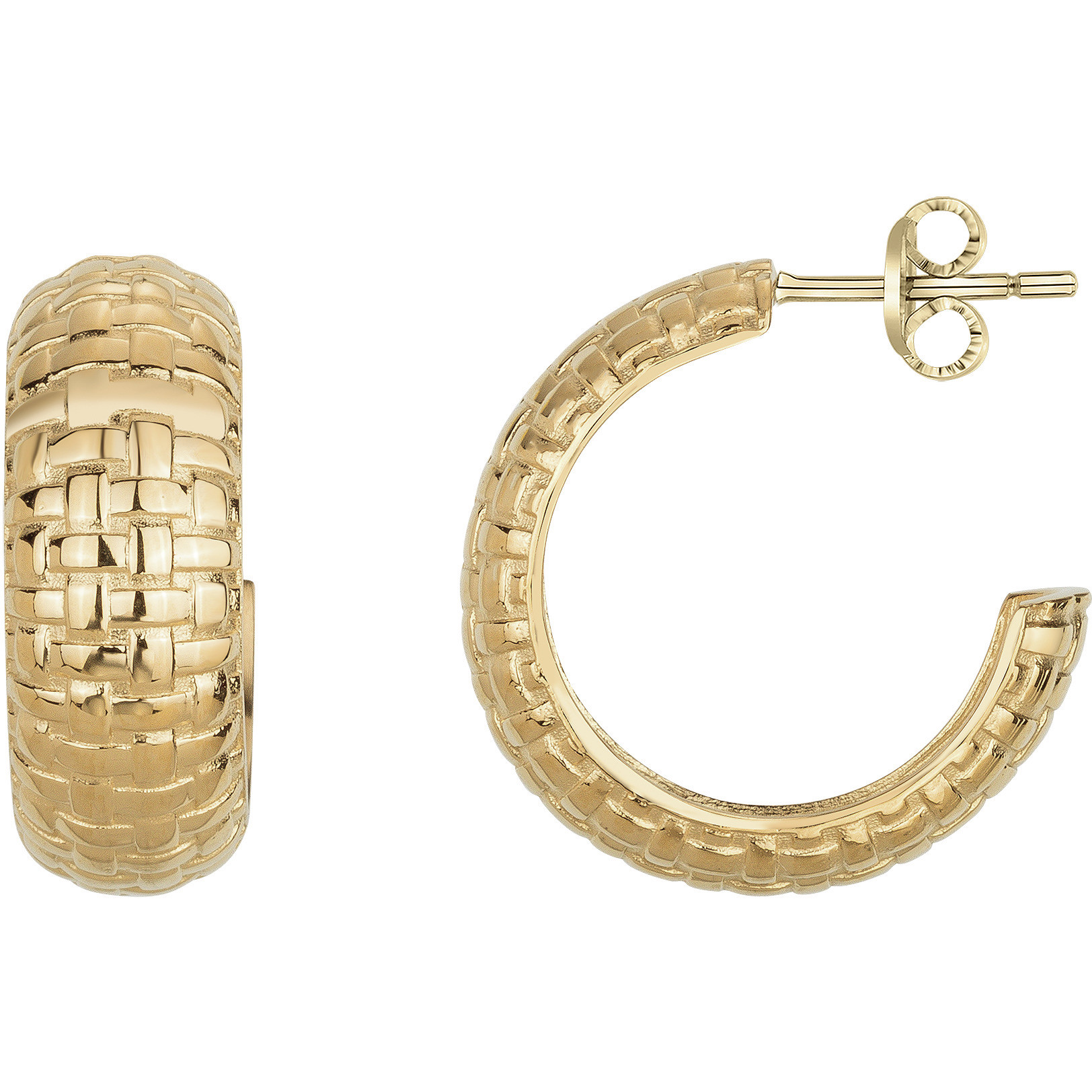 Boucles d'oreilles Phebus Femme en Acier