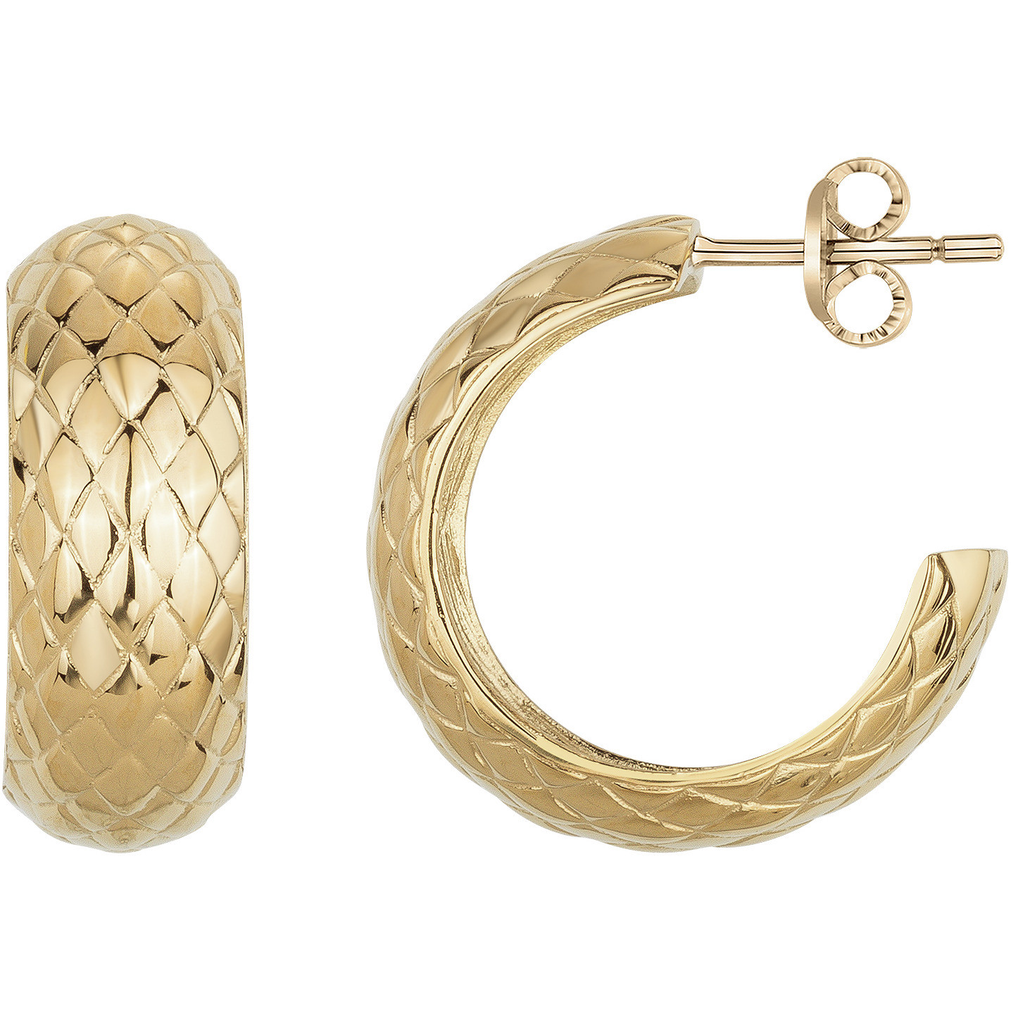 Boucles d'oreilles Phebus Femme en Acier