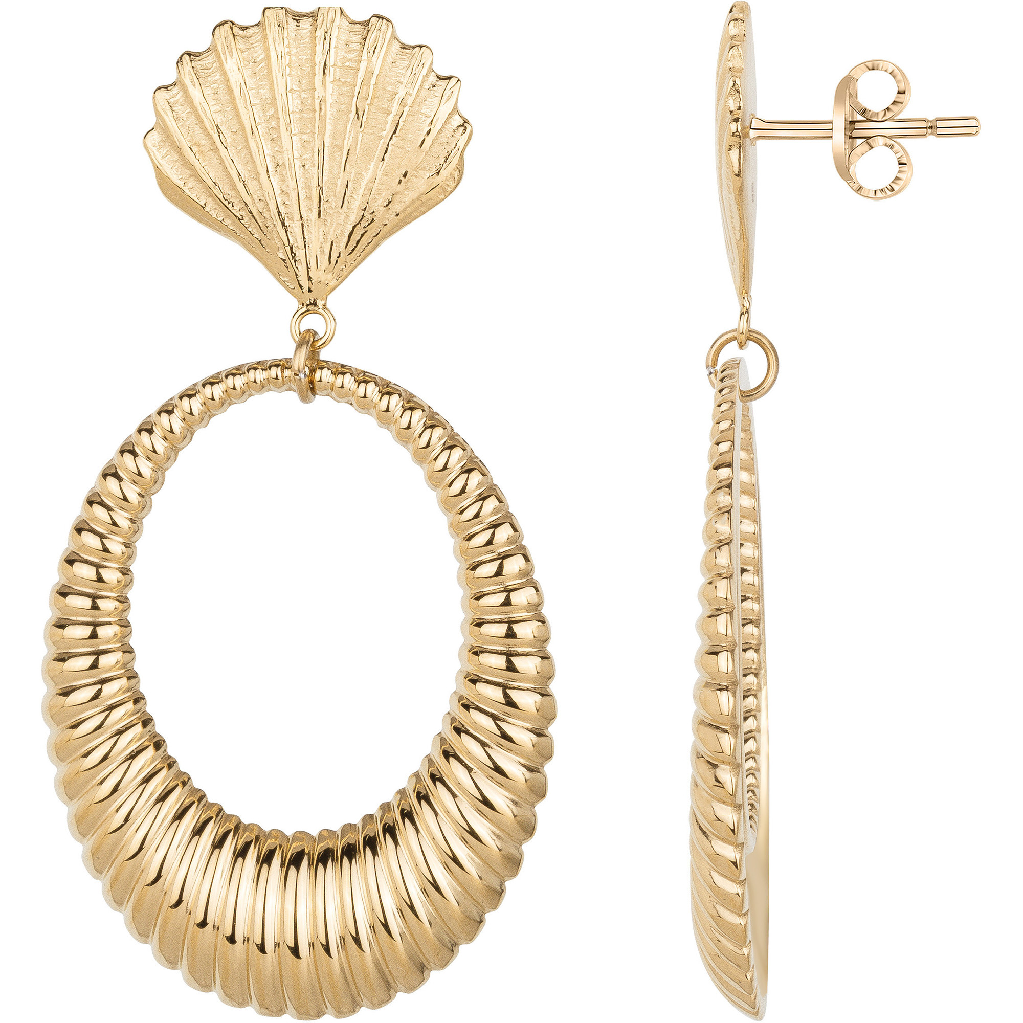 Boucles d'oreilles Phebus Femme en Acier