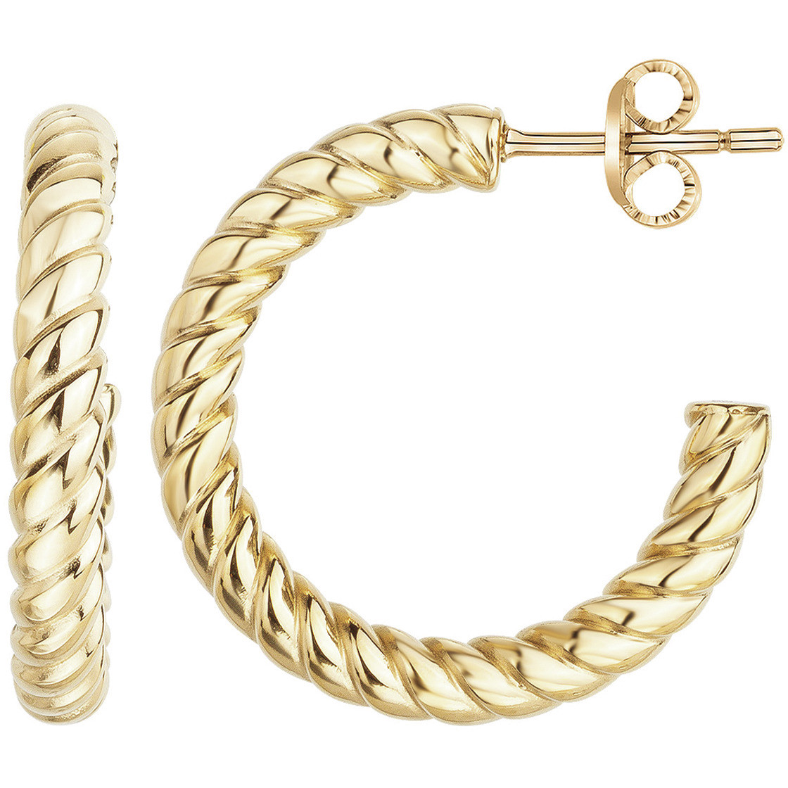 Boucles d'oreilles Phebus Femme en Acier