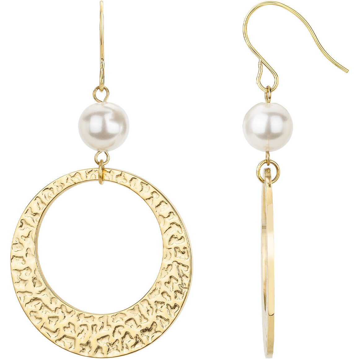 Boucles d'oreilles Phebus Femme en Acier