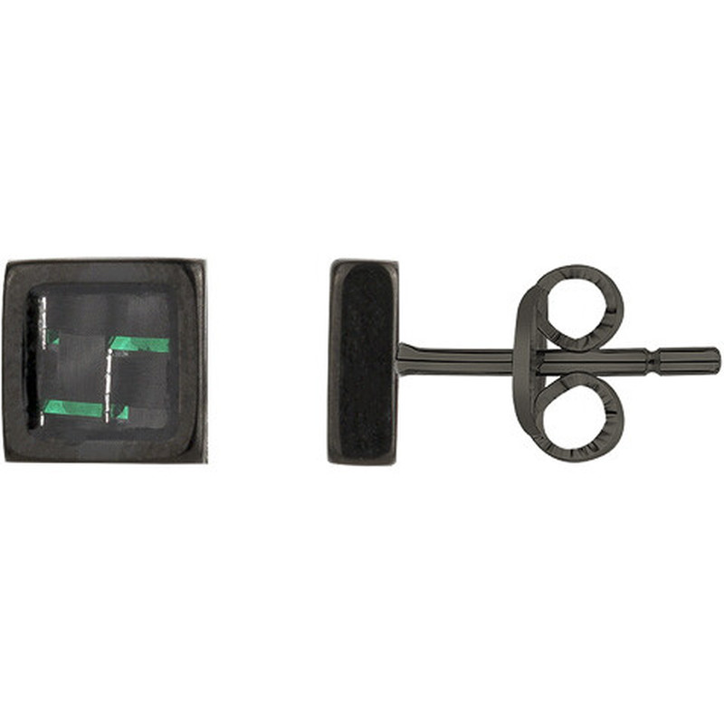 Boucles d'oreilles Cédric Phebus Homme en Acier