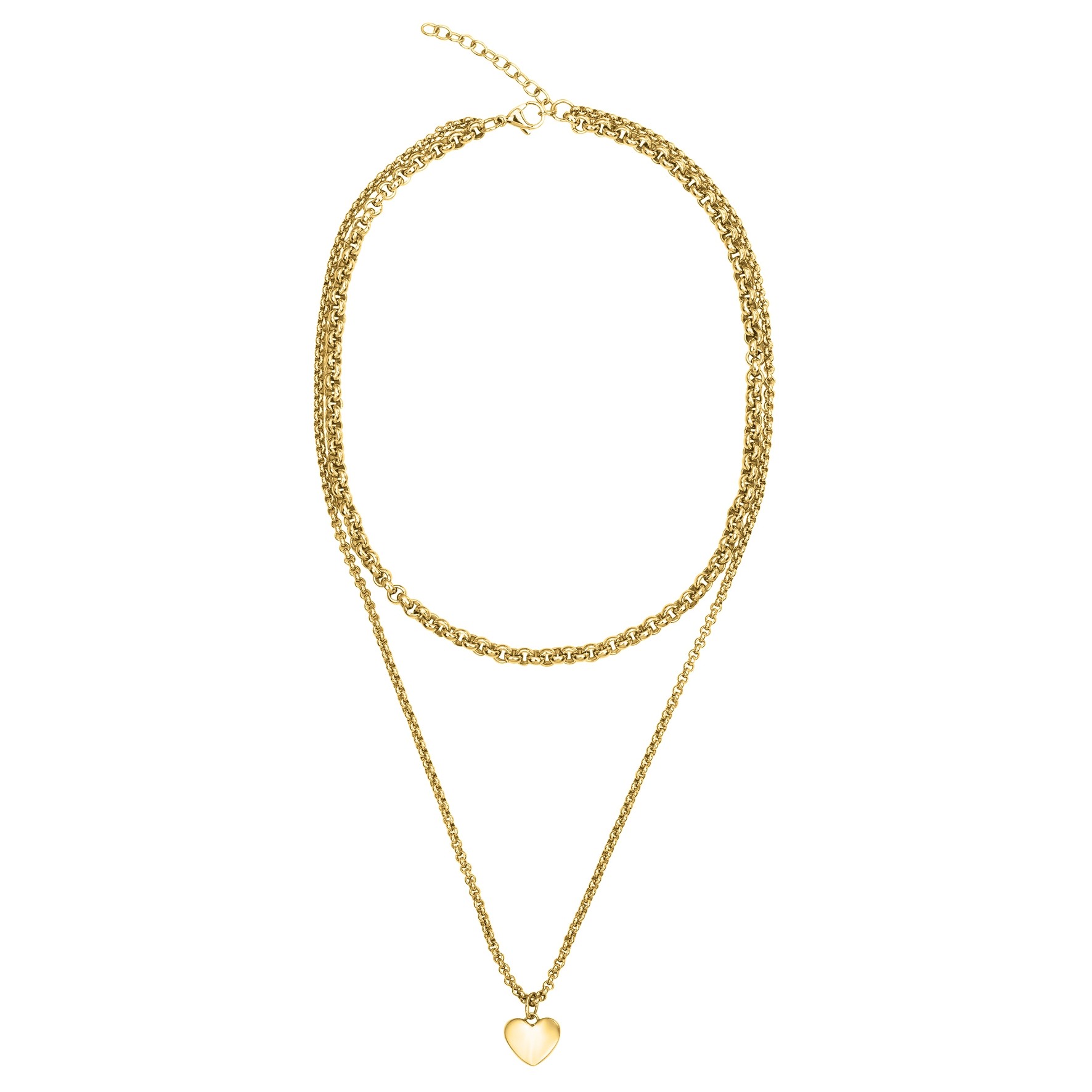 Collier Jennifer Phebus Femme en Acier