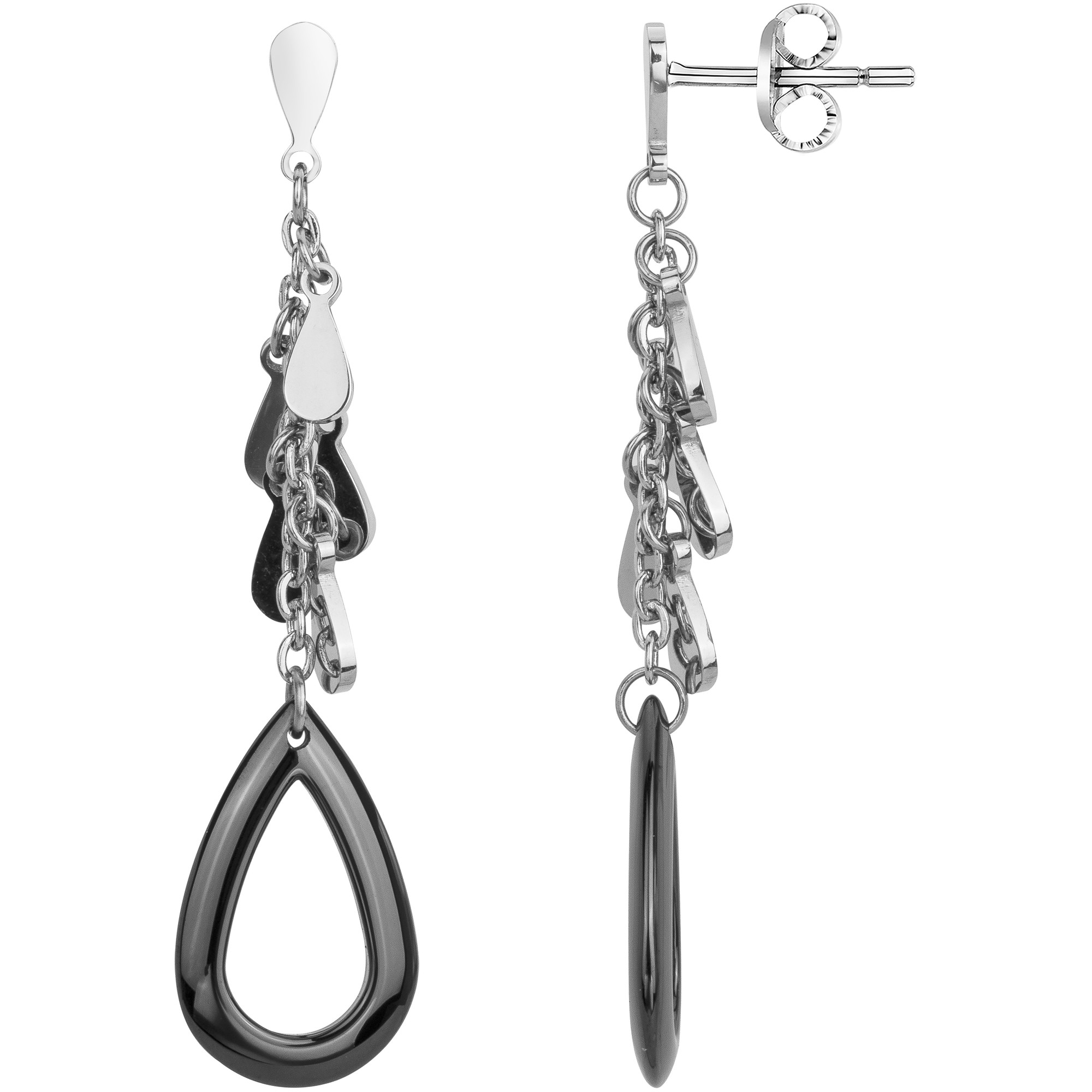 Boucles d'oreilles Bailey Phebus Femme en Acier