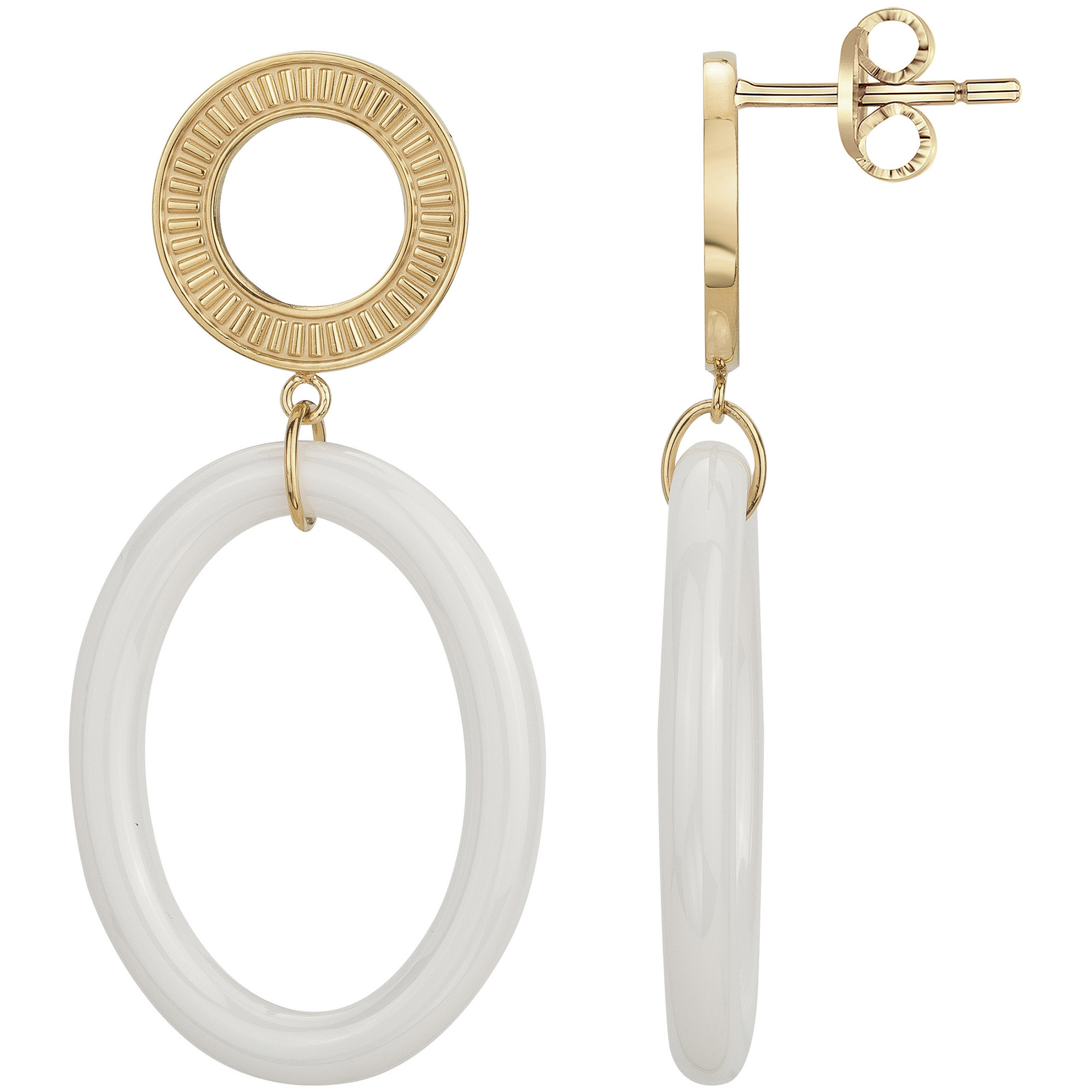 Boucles d'oreilles Lyana Phebus Femme en Acier