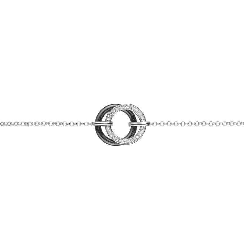 Bracelet Émail Phebus Femme en Argent