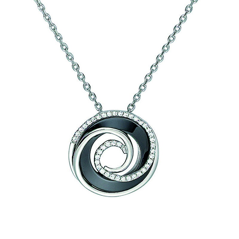 Collier Rosace Phebus Femme en Argent