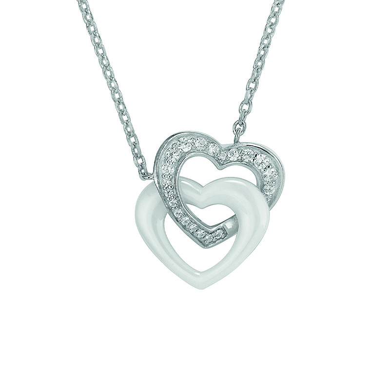 Collier Velours Phebus Femme en Argent