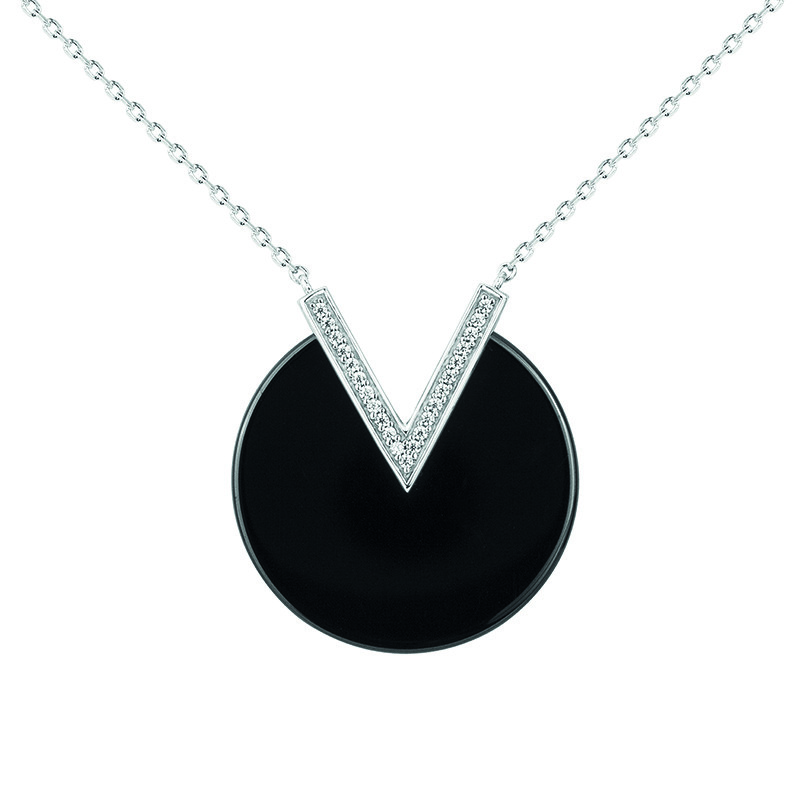 Collier Éruption Phebus Femme en Argent