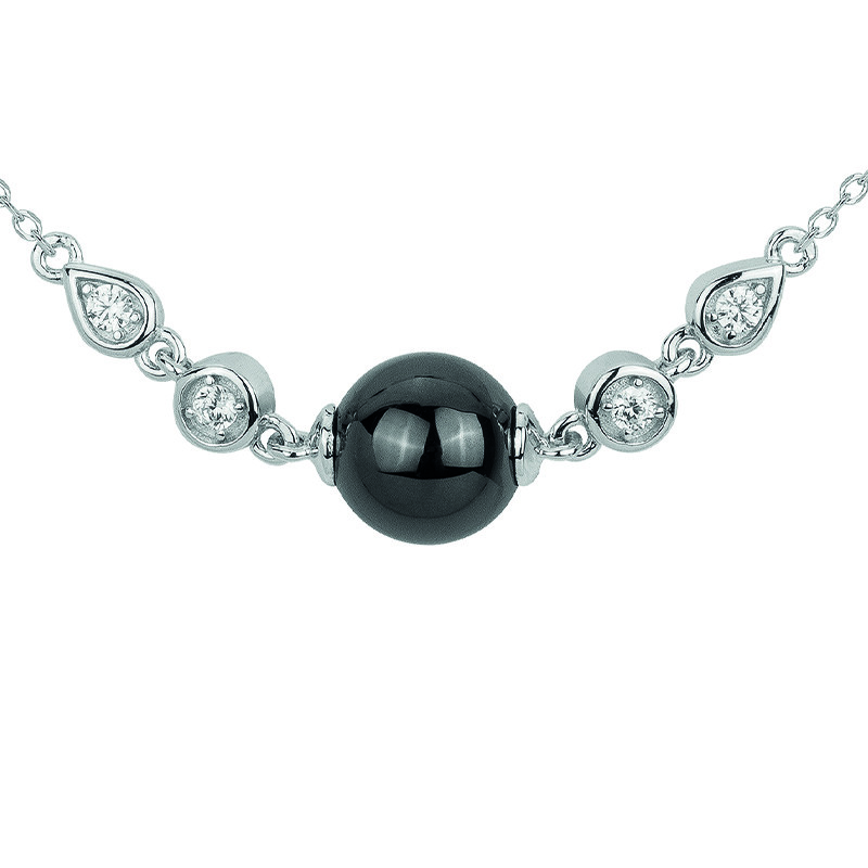 Collier Tang Phebus Femme en Argent
