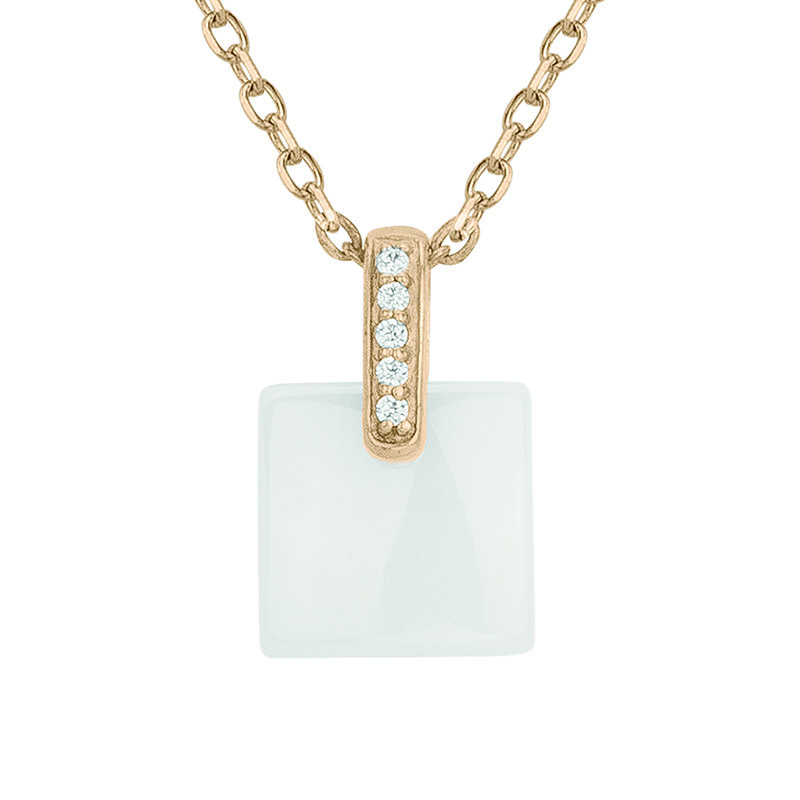 Collier Carafe Phebus Femme en Plaqué Or