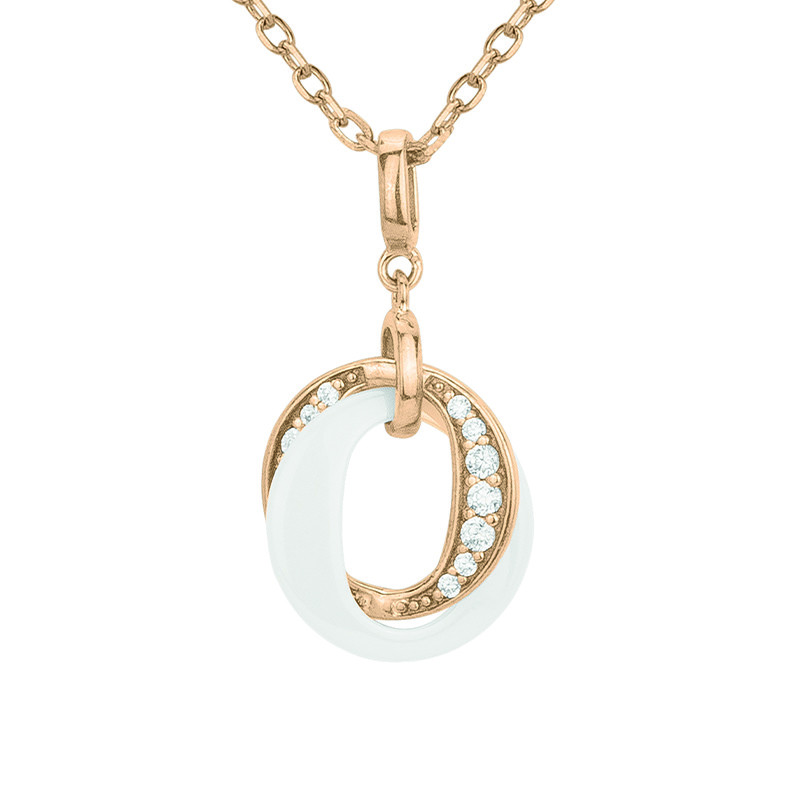 Collier Onde Phebus Femme en Plaqué Or