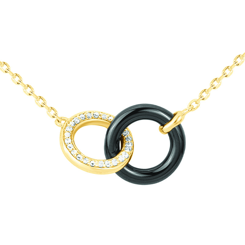 Collier Intemporel Phebus Femme en Plaqué Or