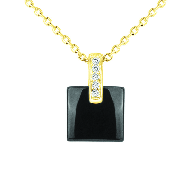 Collier Carafe Phebus Femme en Plaqué Or