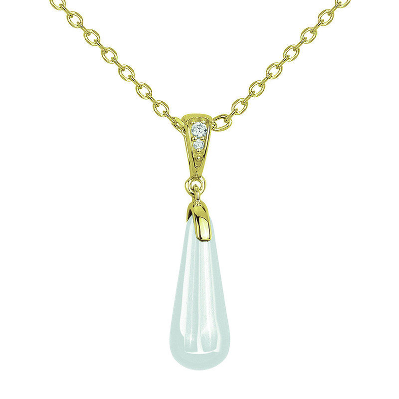 Collier Écume Phebus Femme en Plaqué Or