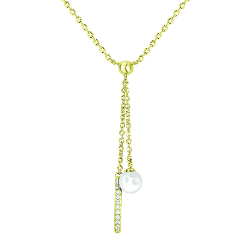 Collier Andaluz Phebus Femme en Plaqué Or