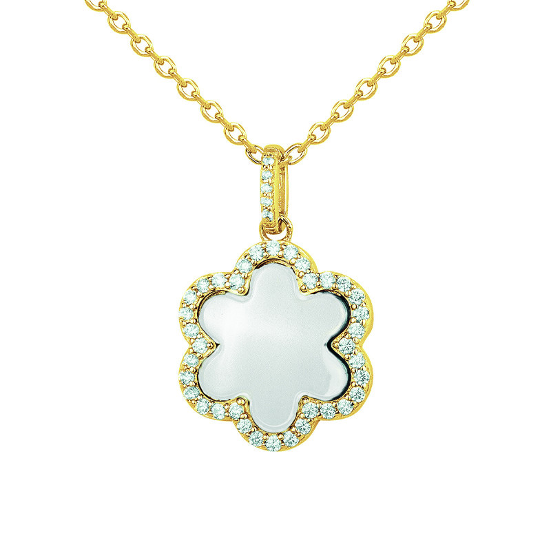 Collier Aube Phebus Femme en Plaqué Or