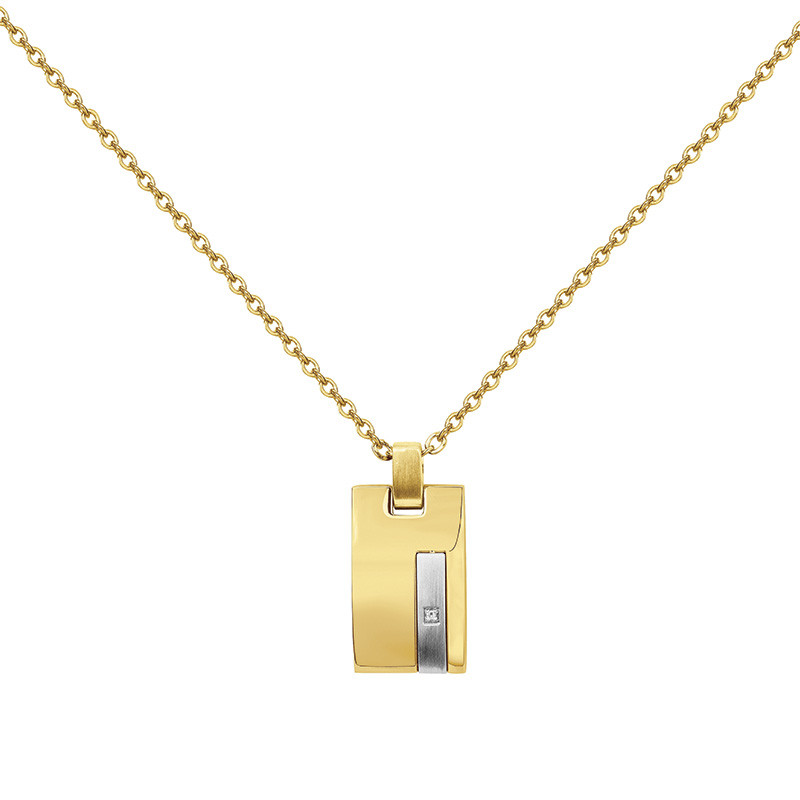 Collier Christiano Phebus Homme en Acier