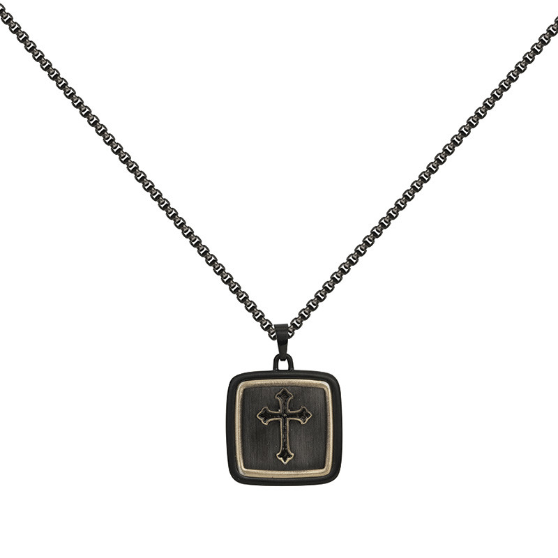 Collier Jin Phebus Homme en Acier