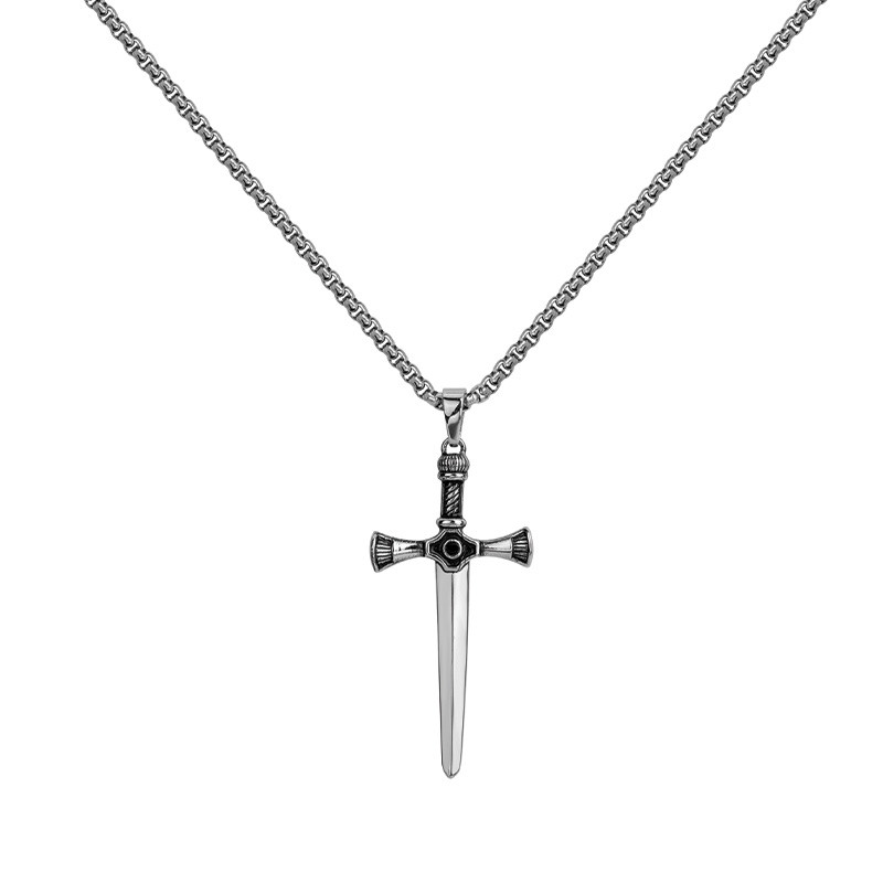 Collier Jules Phebus Homme en Acier