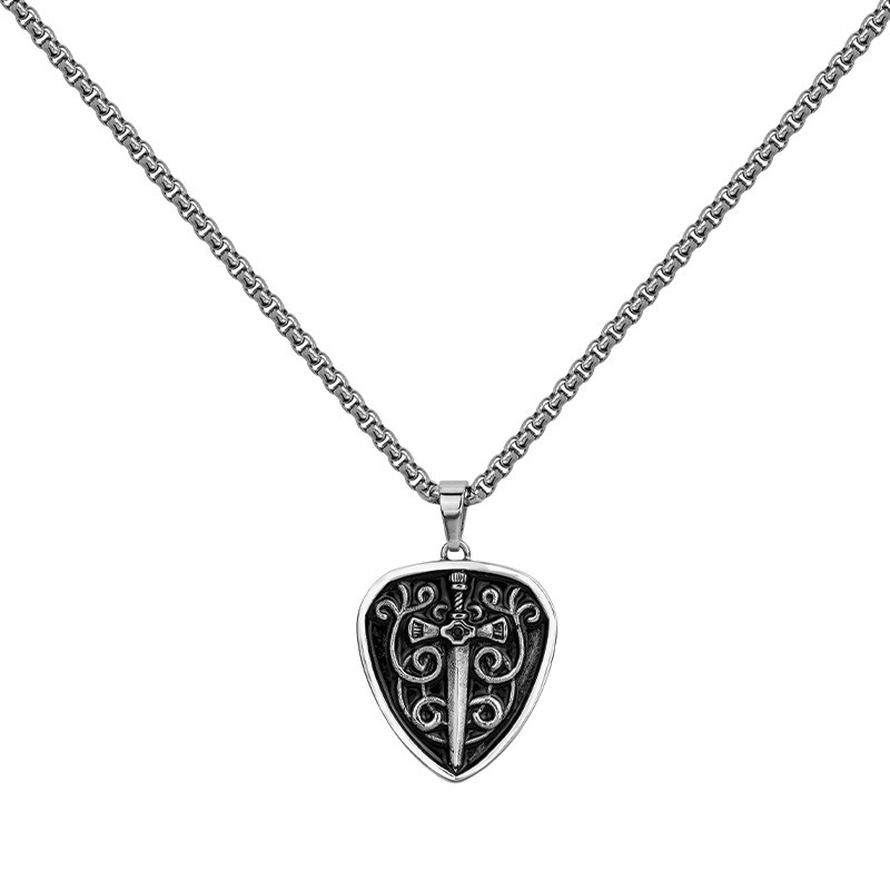 Collier Epée Phebus Homme en Acier