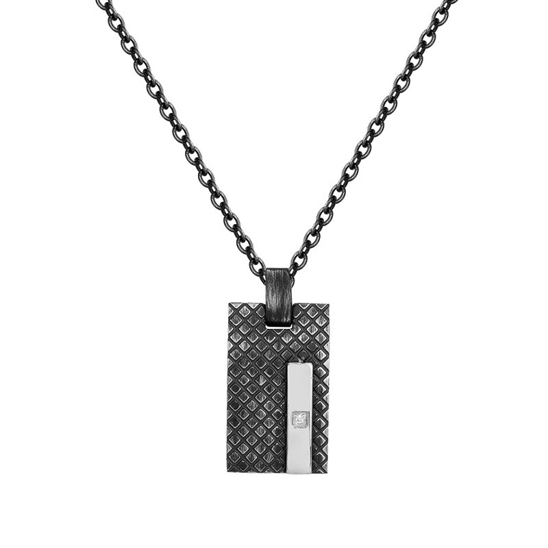 Collier Balthazar Phebus Homme en Acier