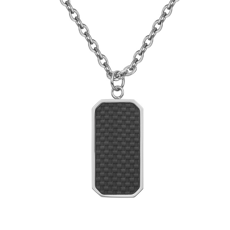 Collier Léonce Phebus Homme en Acier