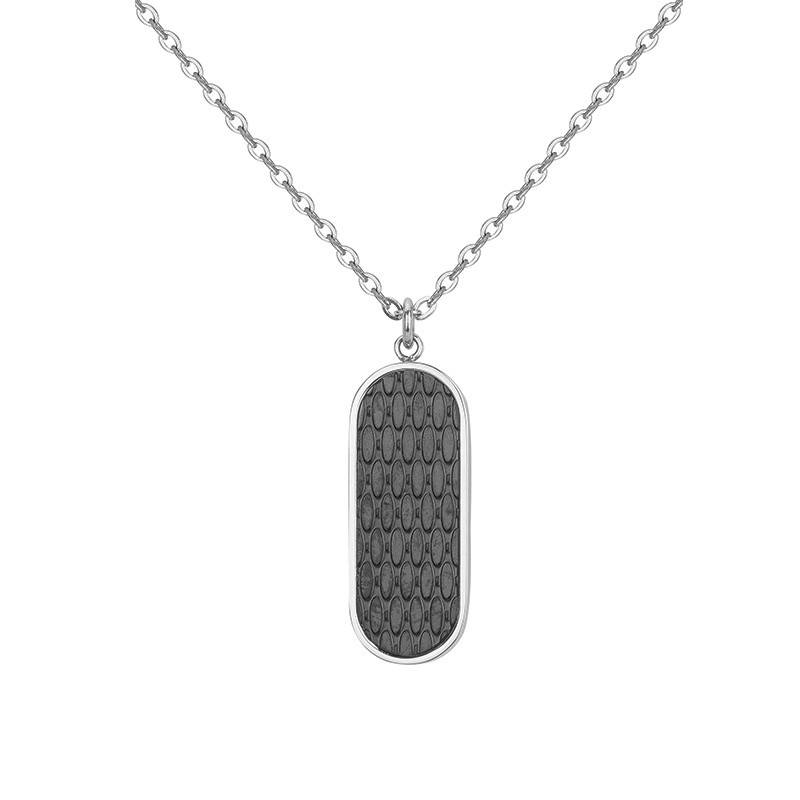 Collier Bruno Phebus Homme en Acier